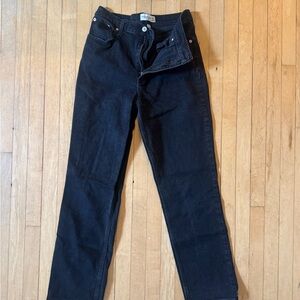 Abercrombie & Fitch Curve Love Ultra High Rise 90s Straight Jean